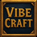 VibeCraft crest logo